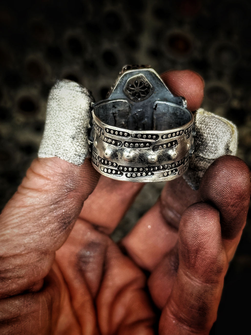Thumbnail: Whiskey Throttle Outlaw Ring  No. 22 Size 12.5