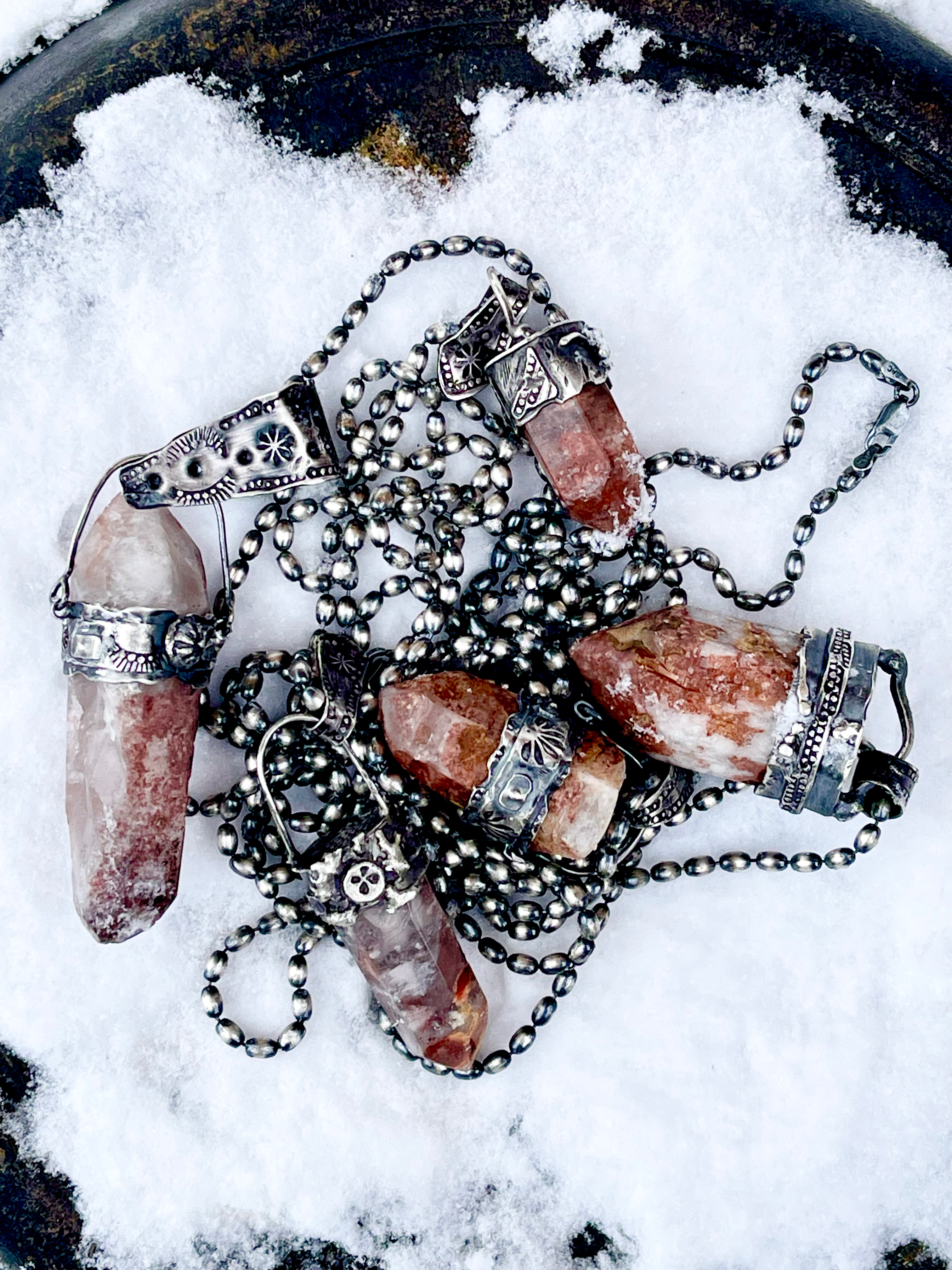 Blood Crystal Pendent ❅ No.5 Large