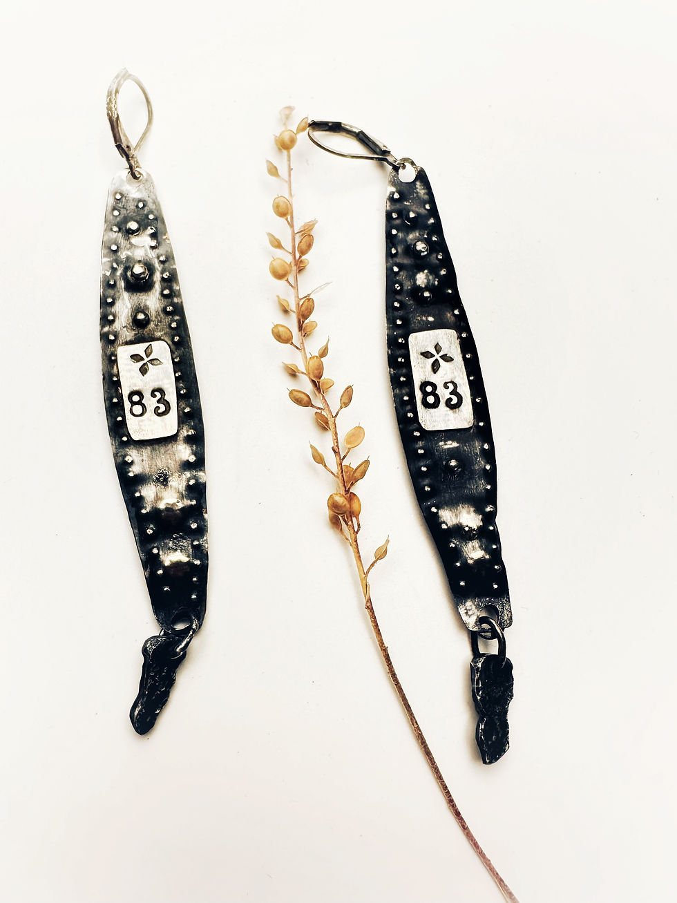 Thumbnail: Folk ♥ Off Earrings No.8