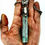 Thumbnail: EMERALD VANDIUM BERYL CRYSTAL NECKLACE No. 13