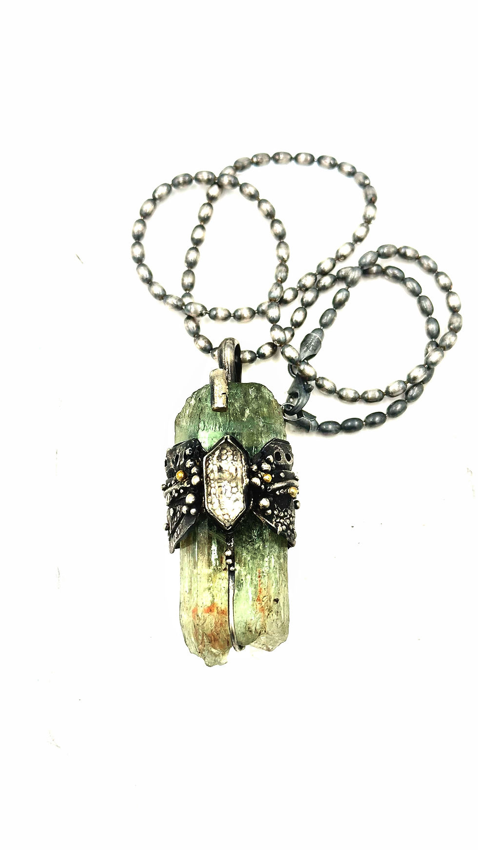 Thumbnail: AQUAMARINE CRYSTAL NECKLACE No. 7