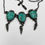 Thumbnail: BAR FIGHT NECKLACE #3 | easter blue turquoise