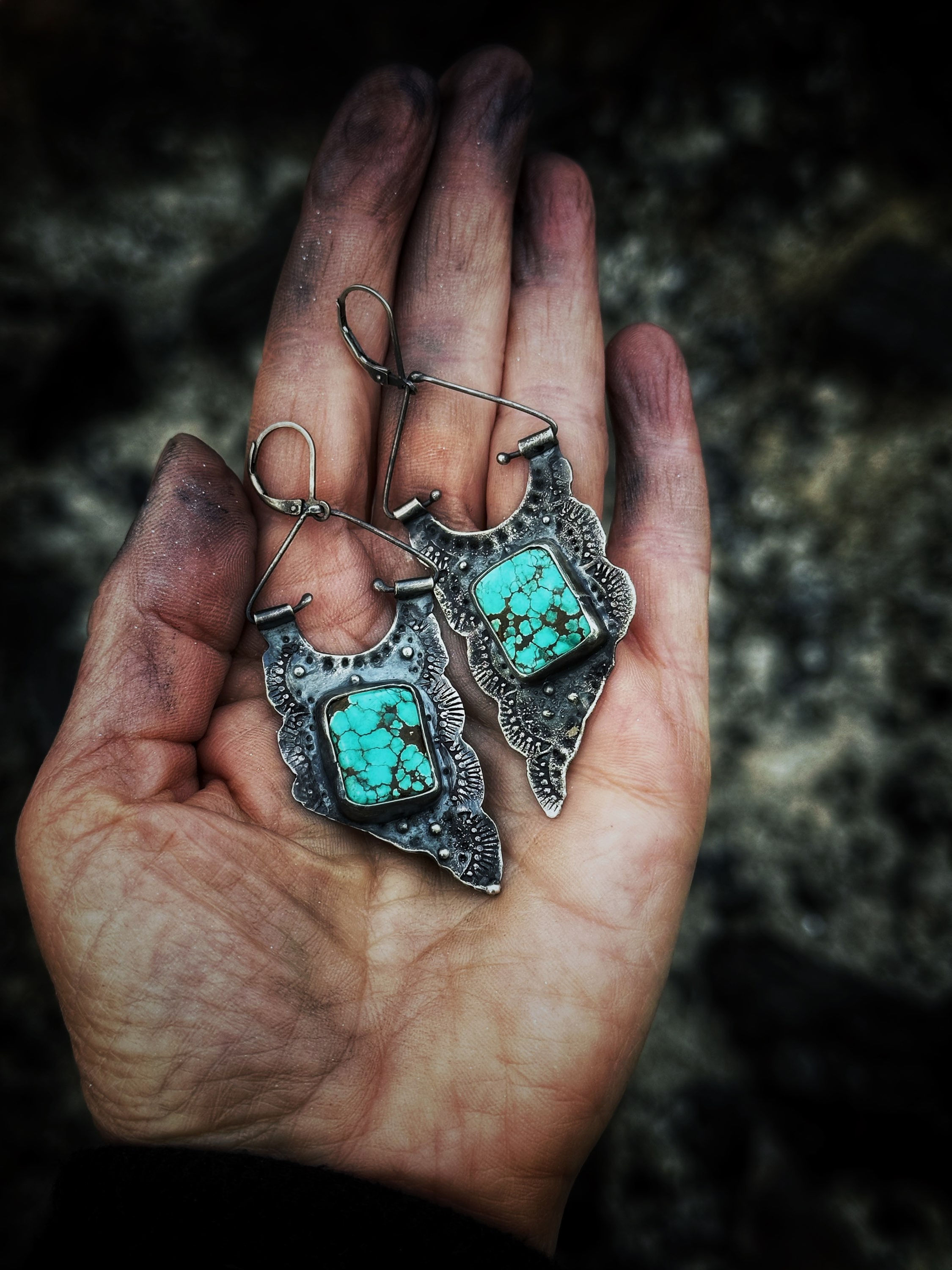 Large Kings Canyon Earrings № 31