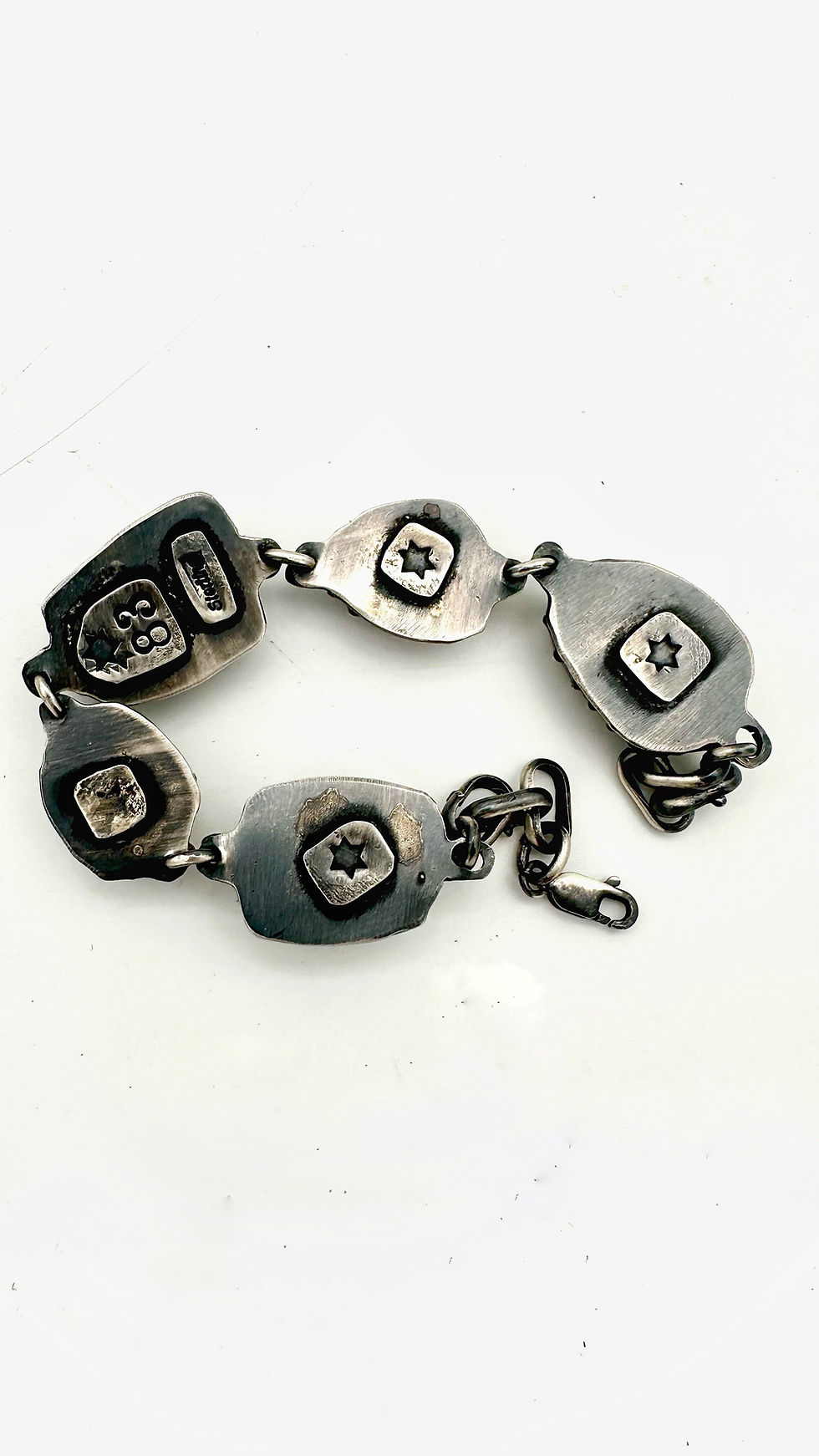 Thumbnail: PREVIEW Too Far Gone  Green Royston Bracelet  Adustable