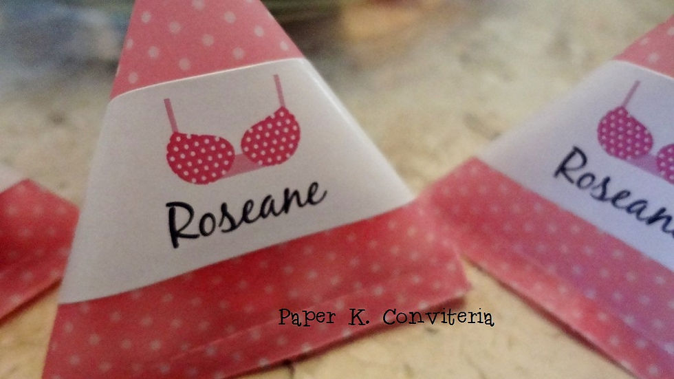 Balinha personalizada - rosa médio