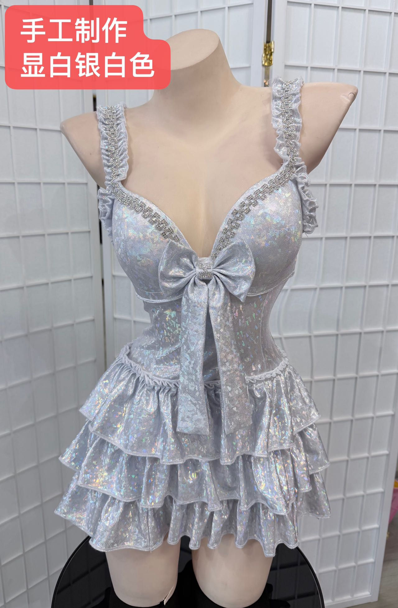 手工显白蛋糕裙