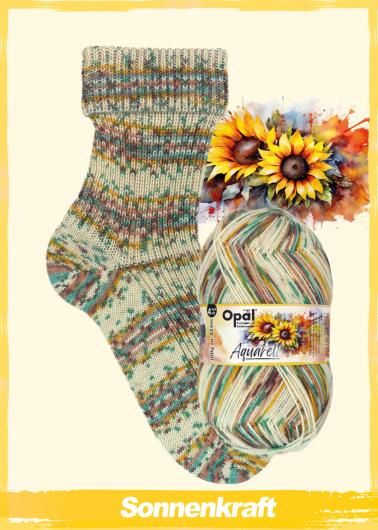 Thumbnail: Opal Aquarell 4-Ply Self-Striping Sock Yarn