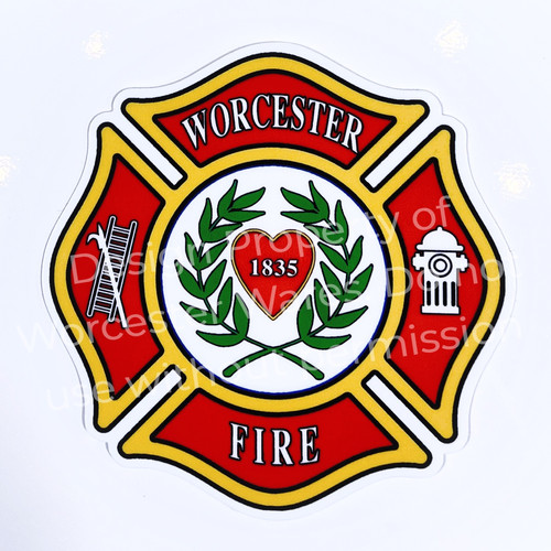 Worcester Fire Color Sticker Worcester Wares