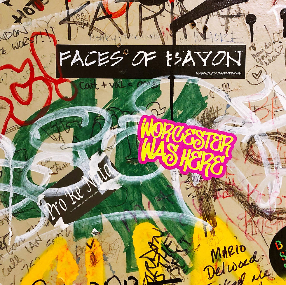 Thumbnail: Worcester Was Here Sticker