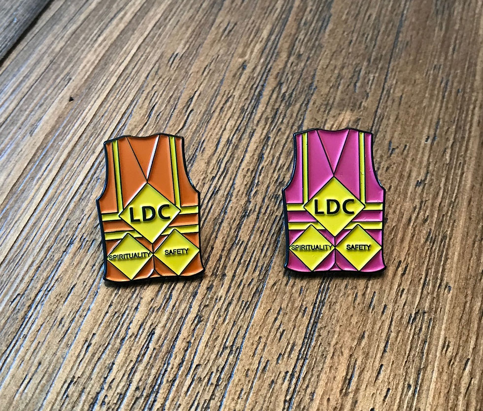 Thumbnail: 50- LDC Safety Vest Lapel Pins
