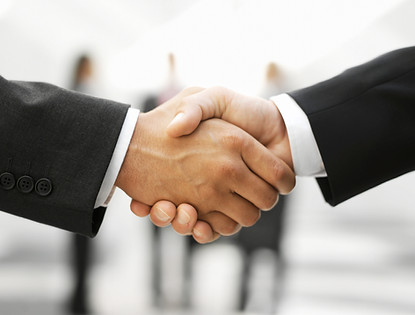Two Men Shaking Hands