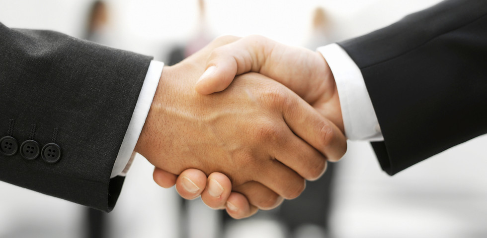 Two Men Shaking Hands