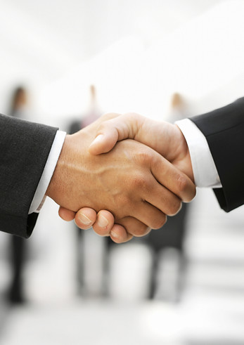 Two Men Shaking Hands