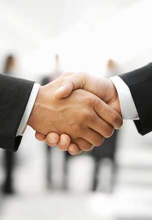 Two Men Shaking Hands