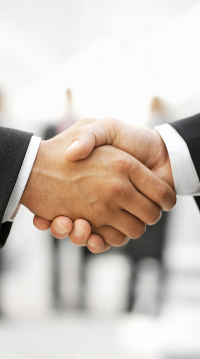 Two Men Shaking Hands