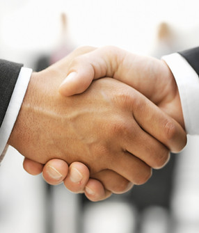 Two Men Shaking Hands