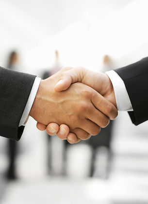 Two Men Shaking Hands