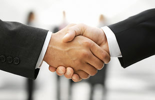 Two Men Shaking Hands