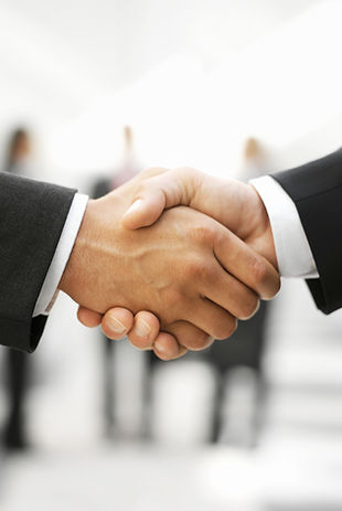 Two Men Shaking Hands