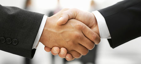 Two Men Shaking Hands