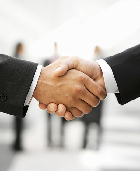 Two Men Shaking Hands