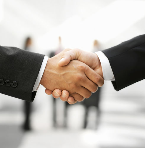 Two Men Shaking Hands