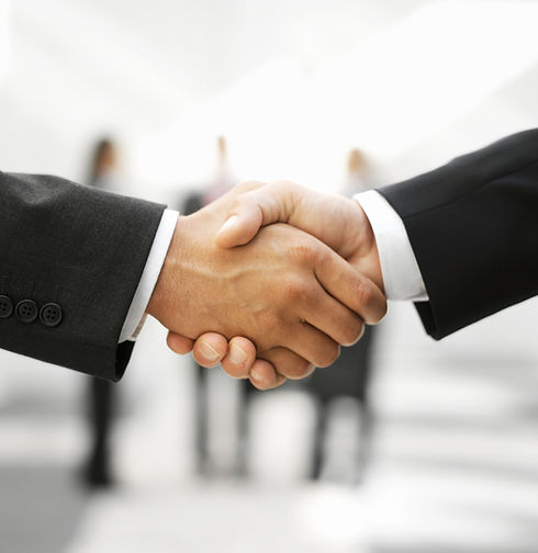 Two Men Shaking Hands