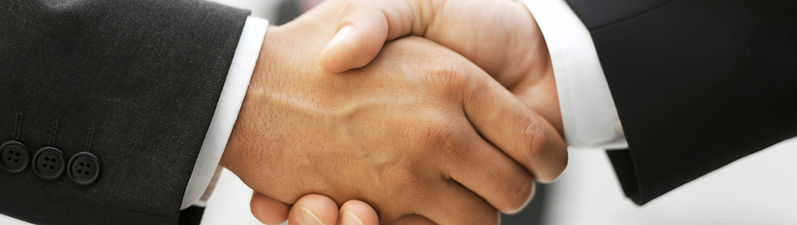 Two Men Shaking Hands