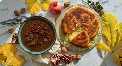 Fesenjoon aux boulettes de viande