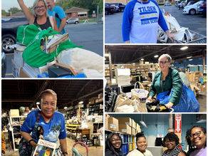 All Smiles at 2024 Teacher Supply Giveaway