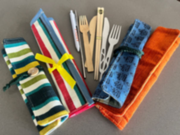 Re-Use Yr Utensil Wrap