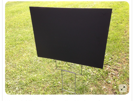 Upcycle/Recycle Campaign Signs