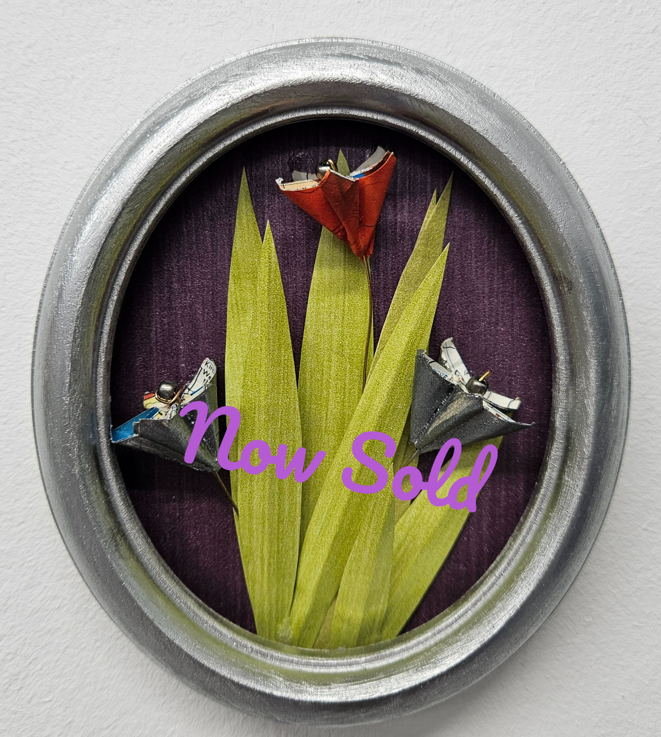 Spring paper flower picture