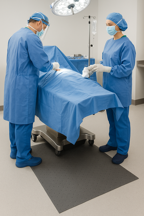 Surgical mats applications