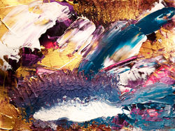 abstract art by Canadian artist Bailey Colors