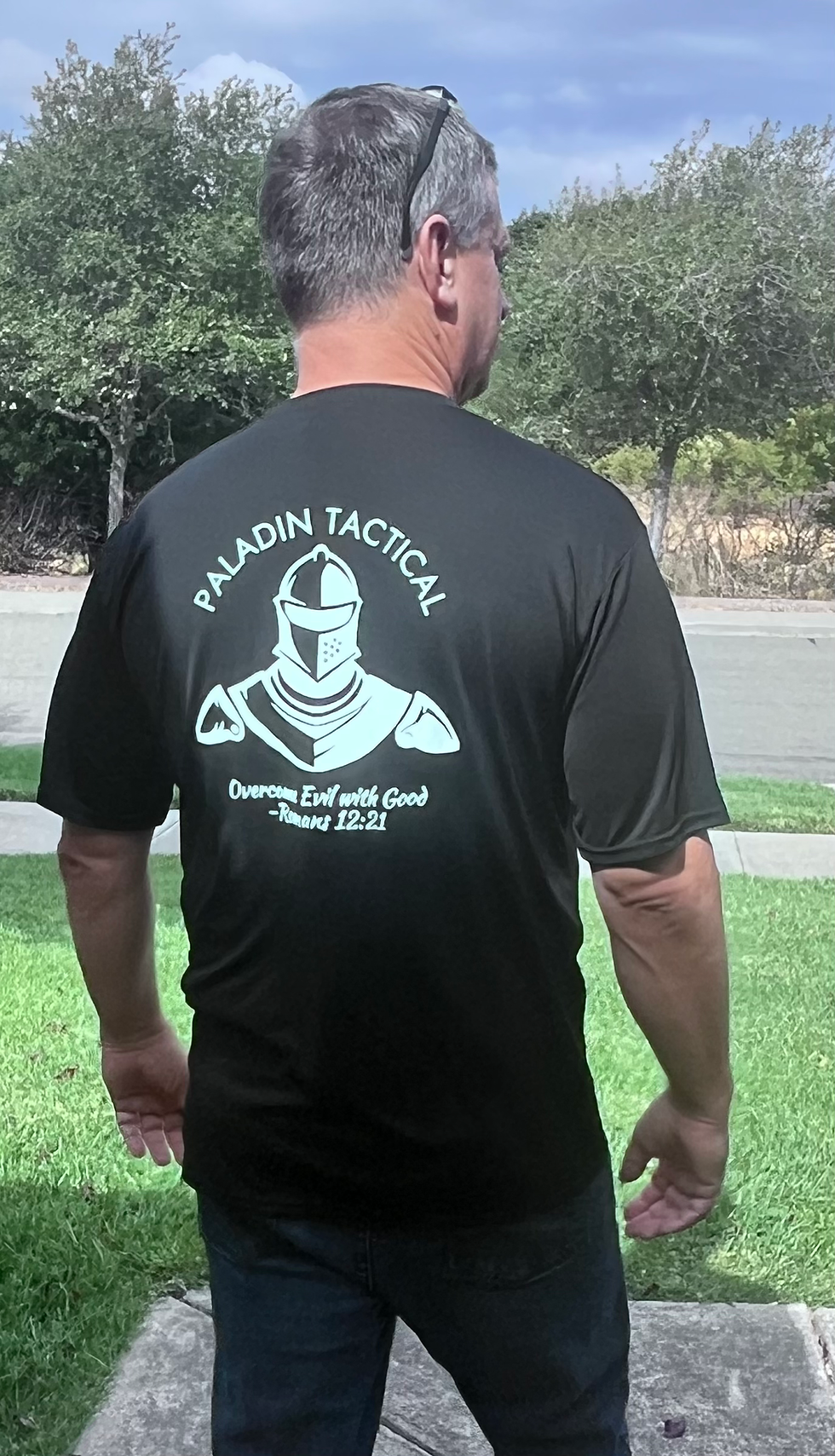 Thumbnail: Paladin Tactical Performance T-shirt worn by person