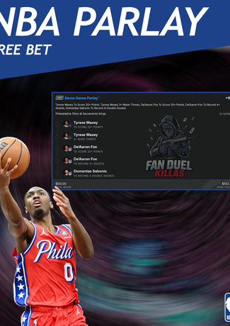 1 1 25 NBA Parlay Free bets