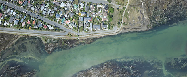 aerial imagery christchurch urban nadir view