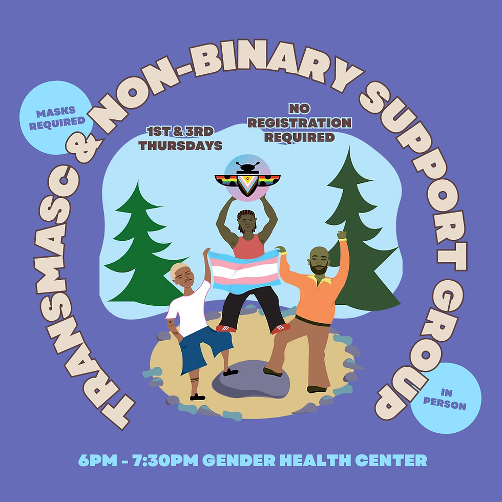  TransMasc & Non-Binary Support Group