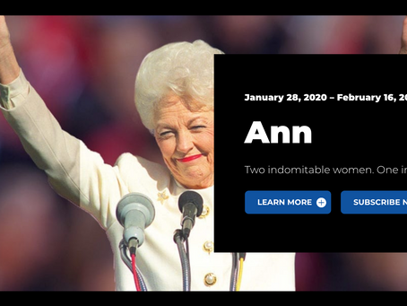 Tony Award winner Elizabeth Ashley is the legendary Ann Richards in ANN