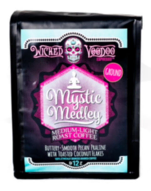 Coffee Mystic Medley French Press Ground  12 oz