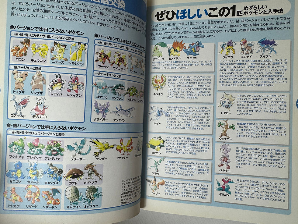 Miniatura: Pokédex Oficial Pokémon Oro y Plata