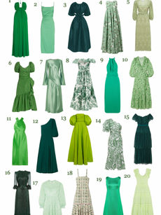 Green Wedding Guest Dress Guide