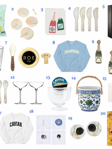 Champagne & Caviar Gift Guide