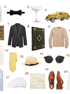 The Great Gatsby Inspired Gift Guide For Him