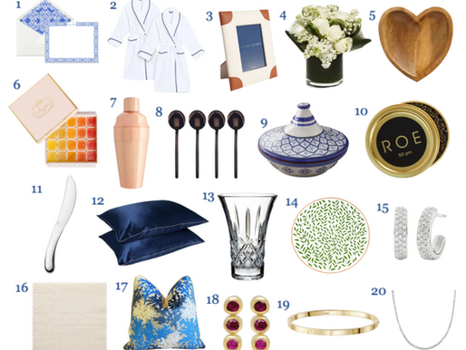 Traditional Wedding Anniversary Gift Guide 