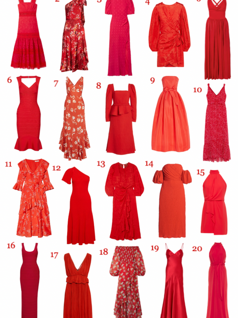 Red Wedding Guest Dress Guide