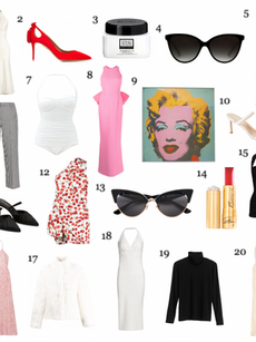 Marilyn Monroe Inspired Gift Guide