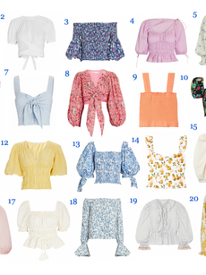 Summer Tops Gift Guide