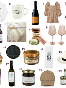 Napa Valley Inspired Gift Guide 